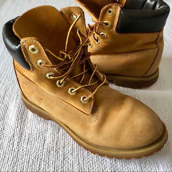 Timberland Wheat Nubuck Boots | Women’s Size 7 - Picture 5 of 7